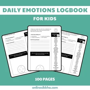 Daily Emotions Logbook for Kids