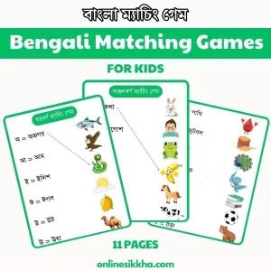 Bengali Alphabet Matching Games