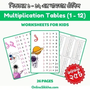 Multiplication Tables for kids